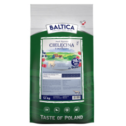 BALTICA Baltica Cielęcina z jagnięciną dużych ras 12 kg