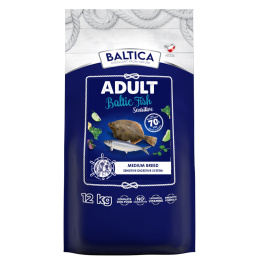 BALTICA Karma z rybami bałtyckimi dla średnich ras 12kg