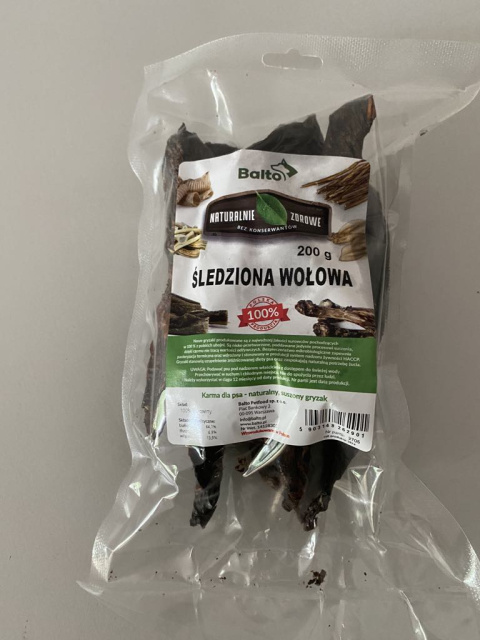 BALTO Śledziona wołowa 200g