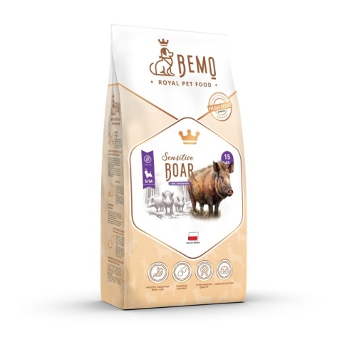 Bemo Sensitive Boar -15 kg hipoalergiczna karma sucha dla psa z dziczyzną