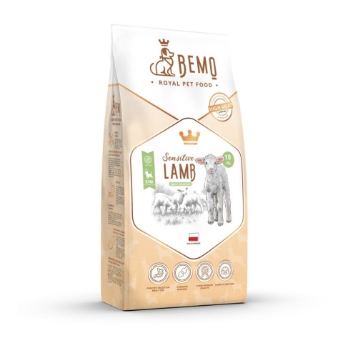Bemo Sensitive Lamb - 10kg hipoalergiczna karma sucha dla psa z jagnięciną