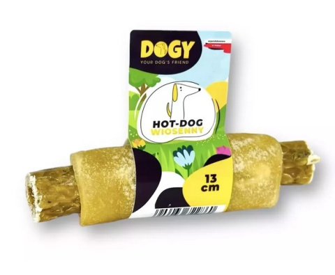 DOGY - Hot-Dog WIOSENNY ze szparagami i serem cheddar 13cm